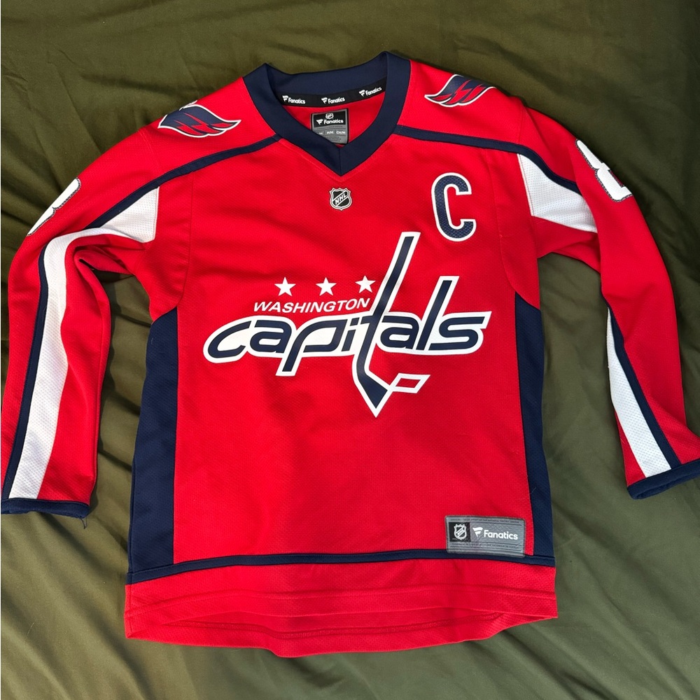 Youth small Washington capitals Ovechkin Jersey